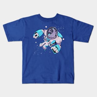 AstroFish in Space, Shark is the universe Kids T-Shirt